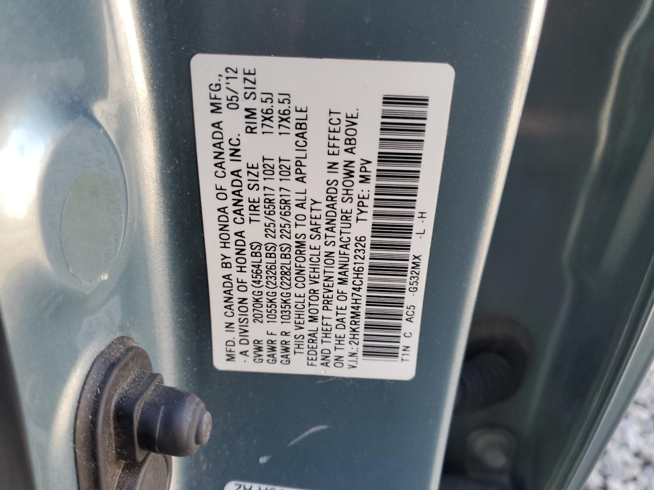 2012 Honda CR-V - Image 12