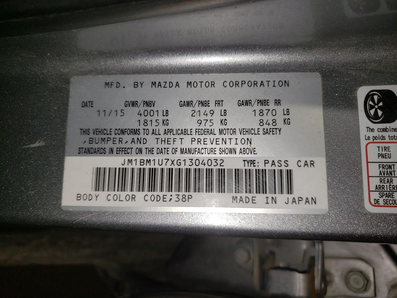 2016 Mazda 3 - Image 12