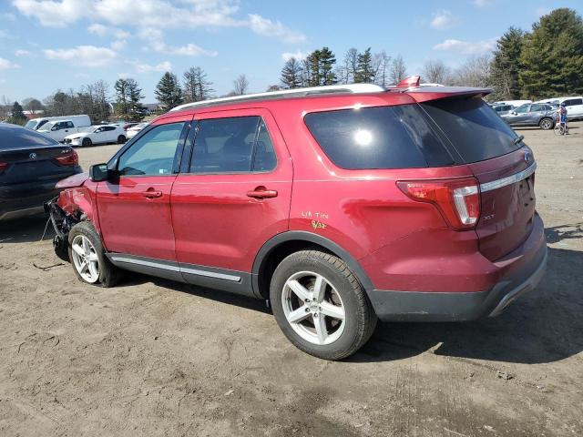  FORD EXPLORER 2016 Красный