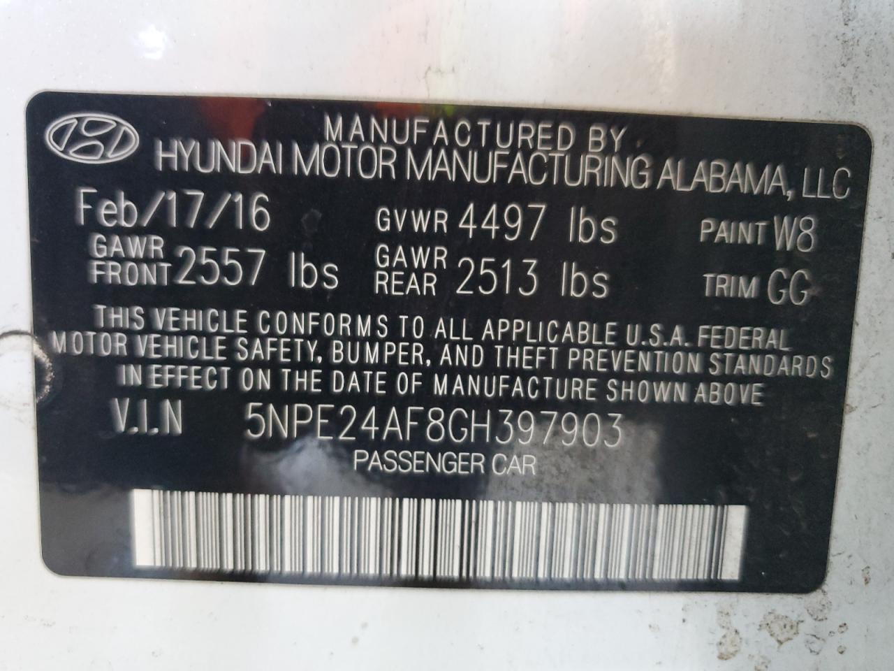 2016 Hyundai Sonata - Image 12