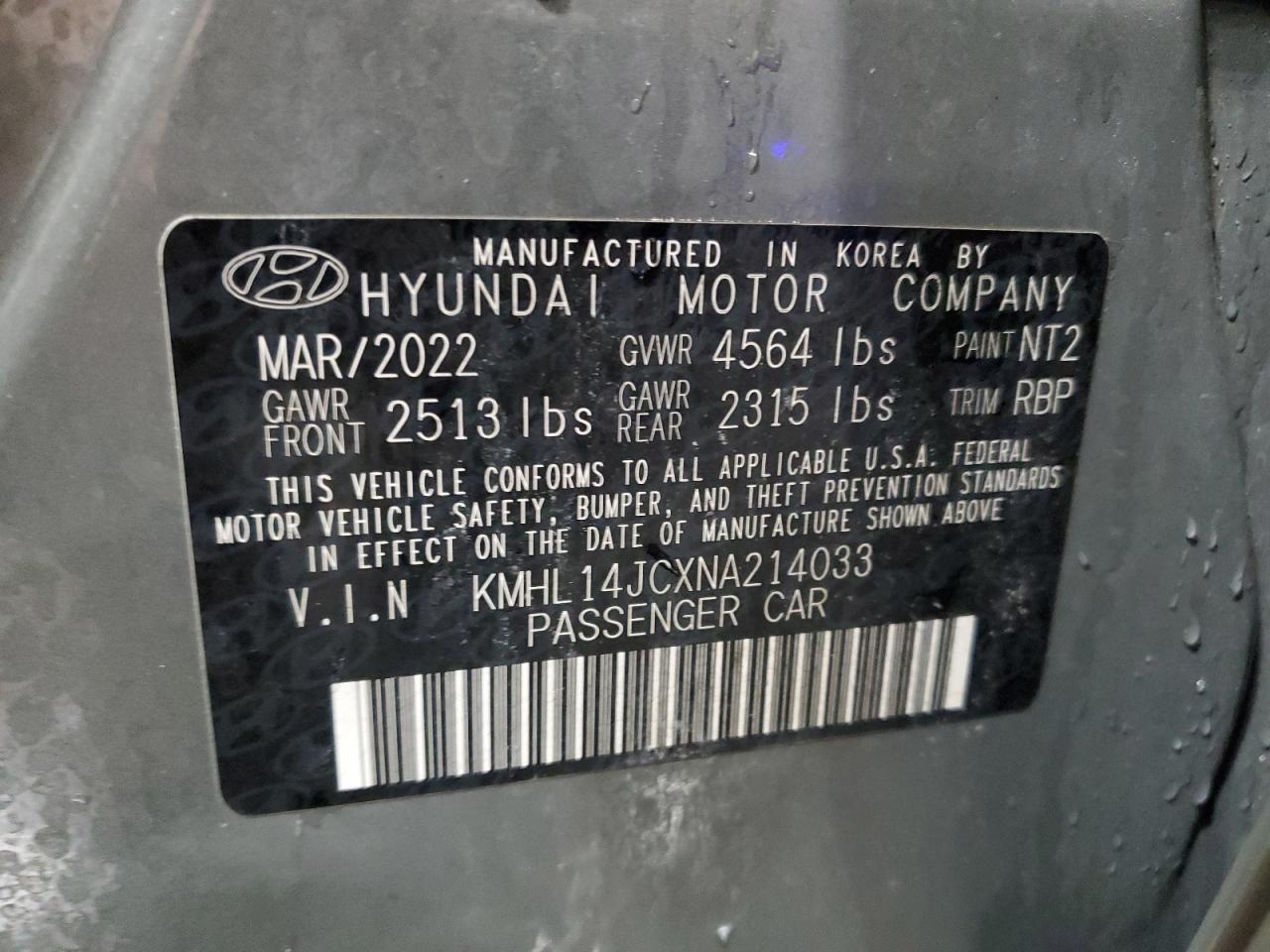 2022 Hyundai Sonata - Image 13