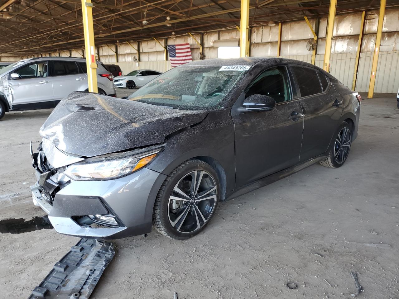 2021 Nissan Sentra Sr na sprzedaż w Phoenix, AZ - Front End