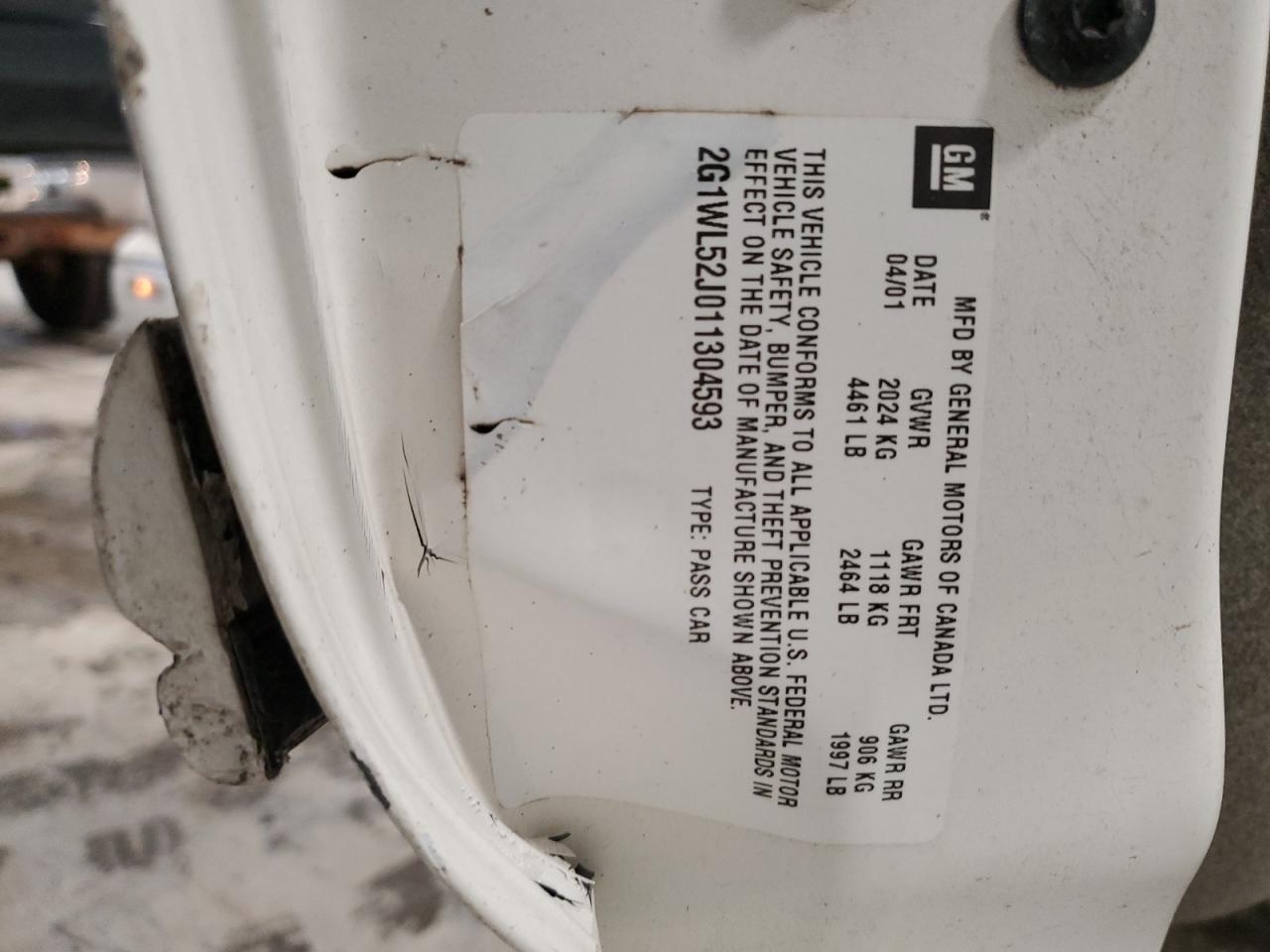 2001 Chevrolet Lumina - Image 14