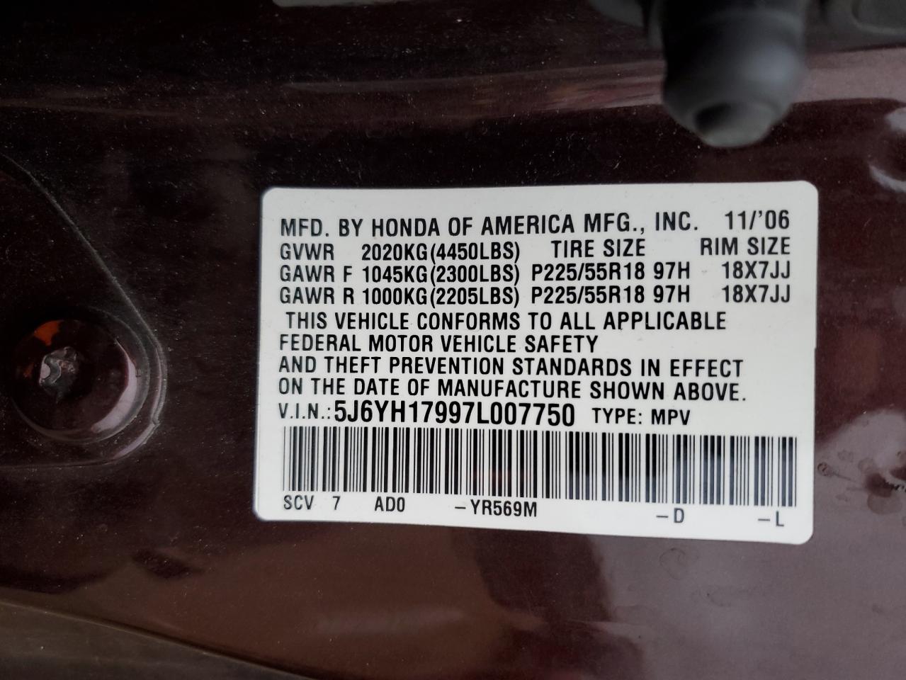 2007 Honda Element - Image 13