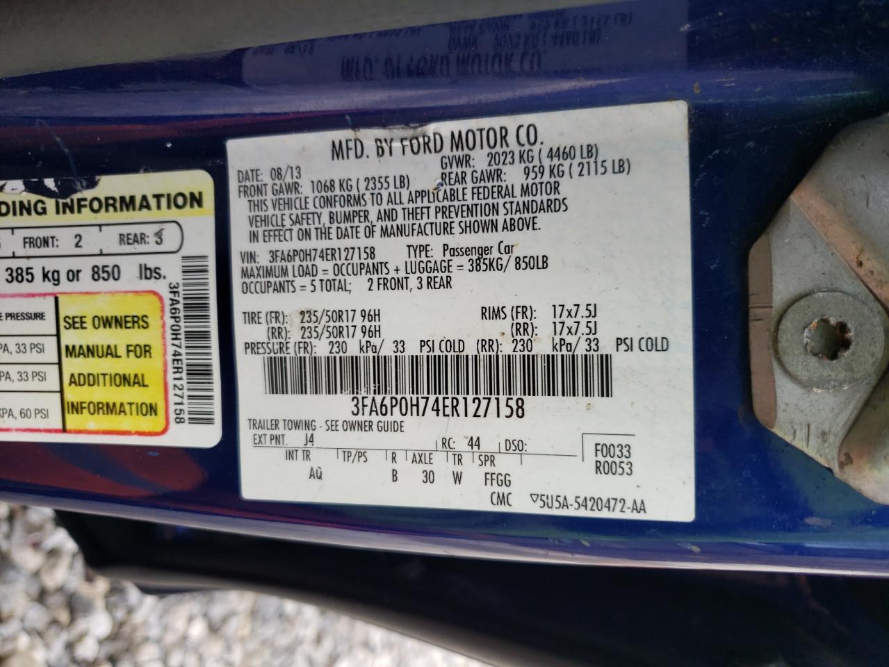 2014 Ford Fusion - Image 12