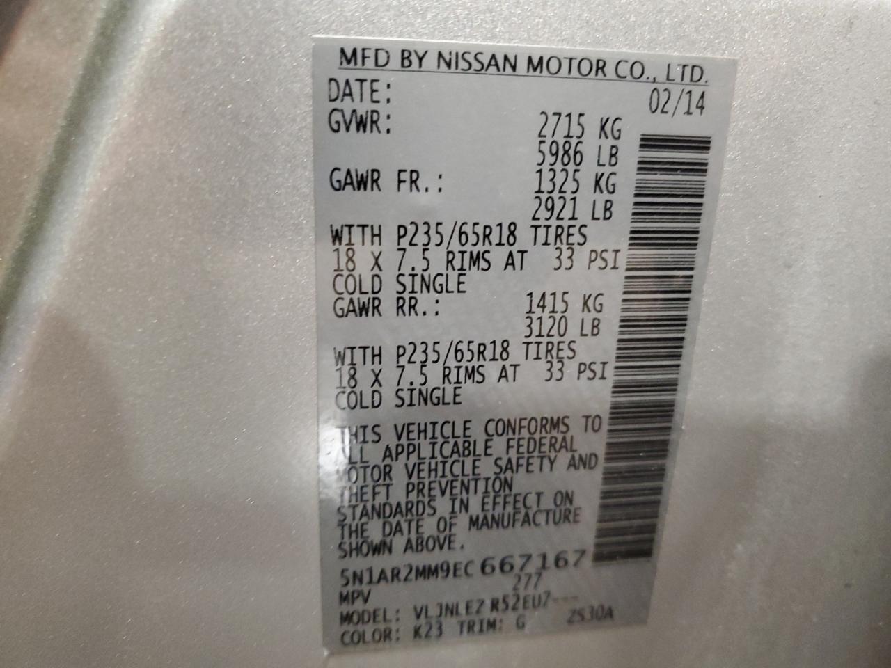 2014 Nissan Pathfinder - Image 13