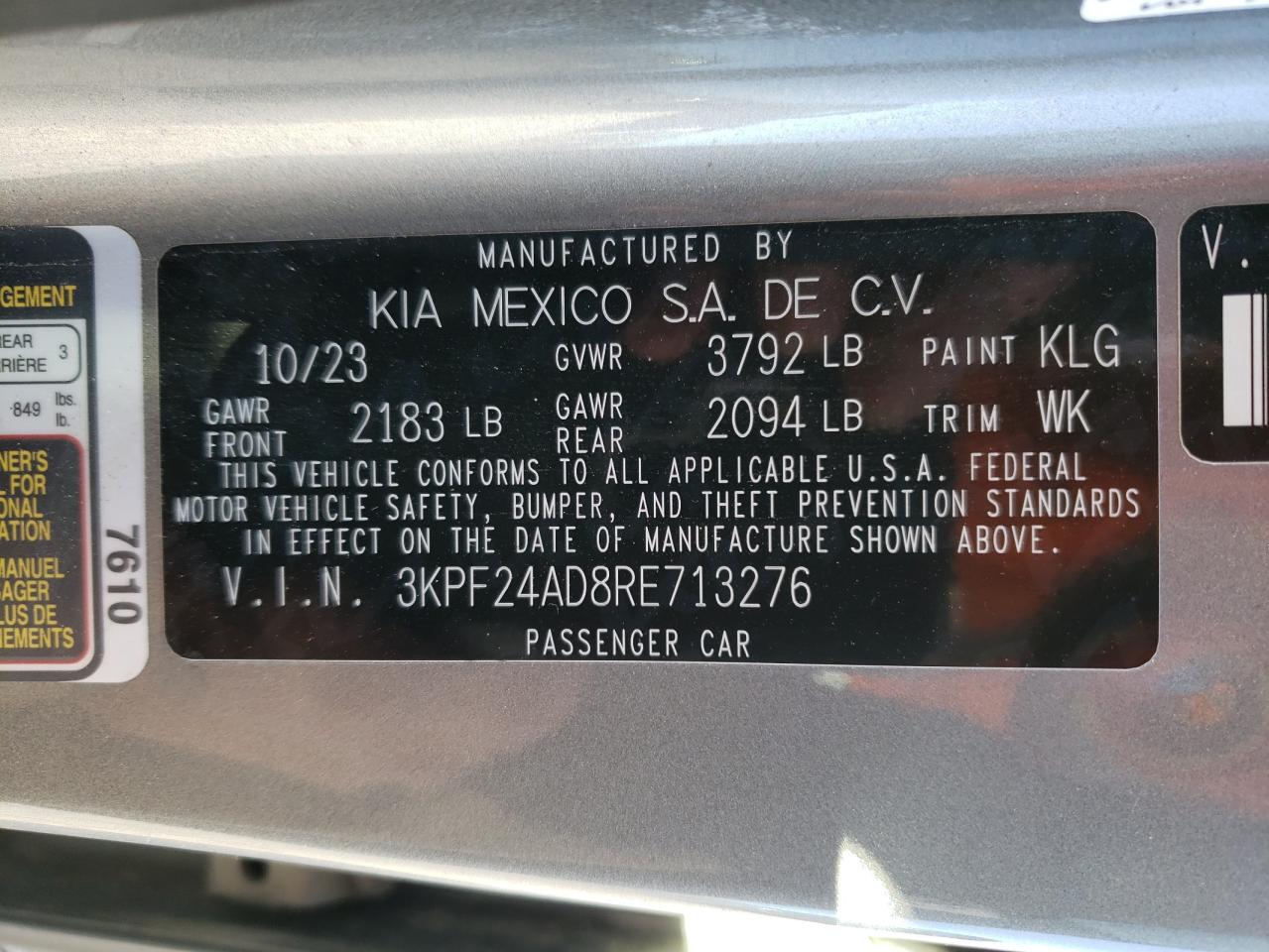 2024 Kia Forte - Image 16