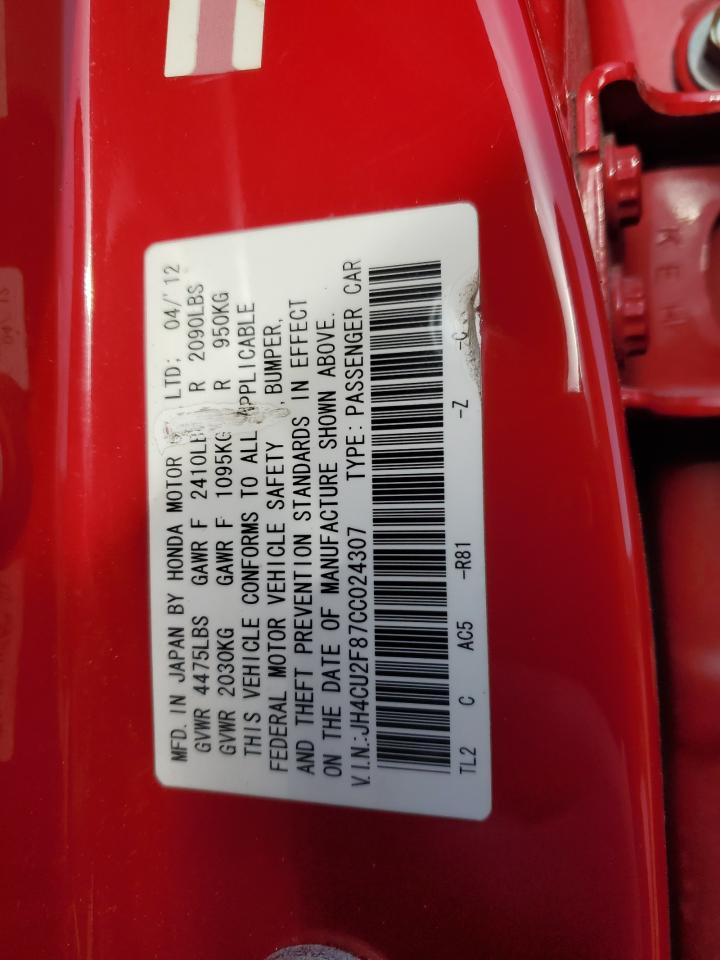 2012 Acura TSX - Image 12