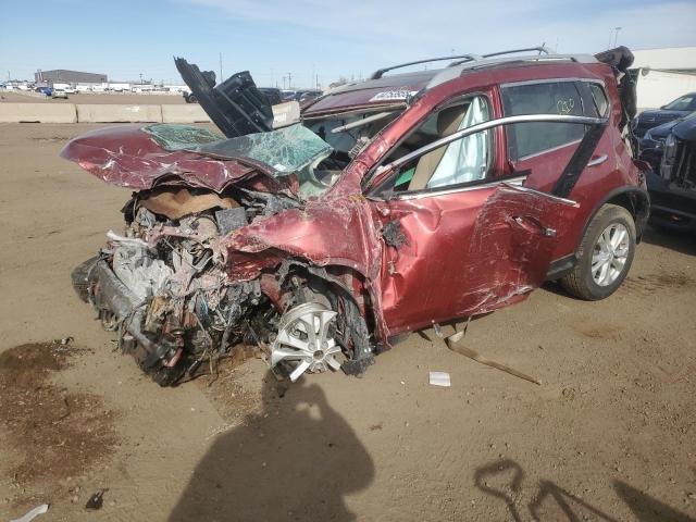  NISSAN ROGUE 2016 Czerwony