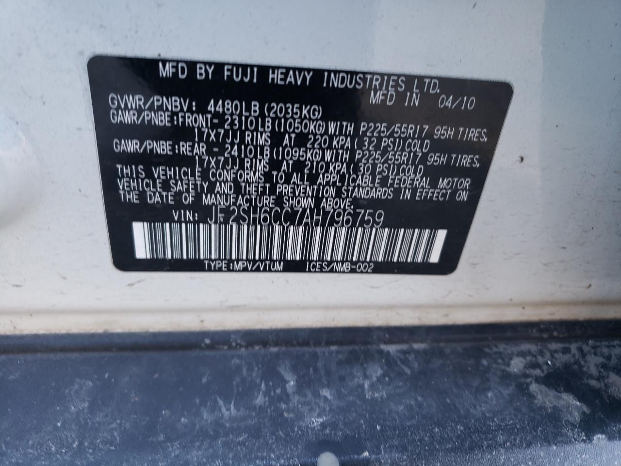 2010 Subaru Forester - Image 14
