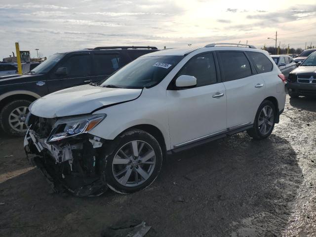 2015 Nissan Pathfinder S продається в Indianapolis, IN - Front End