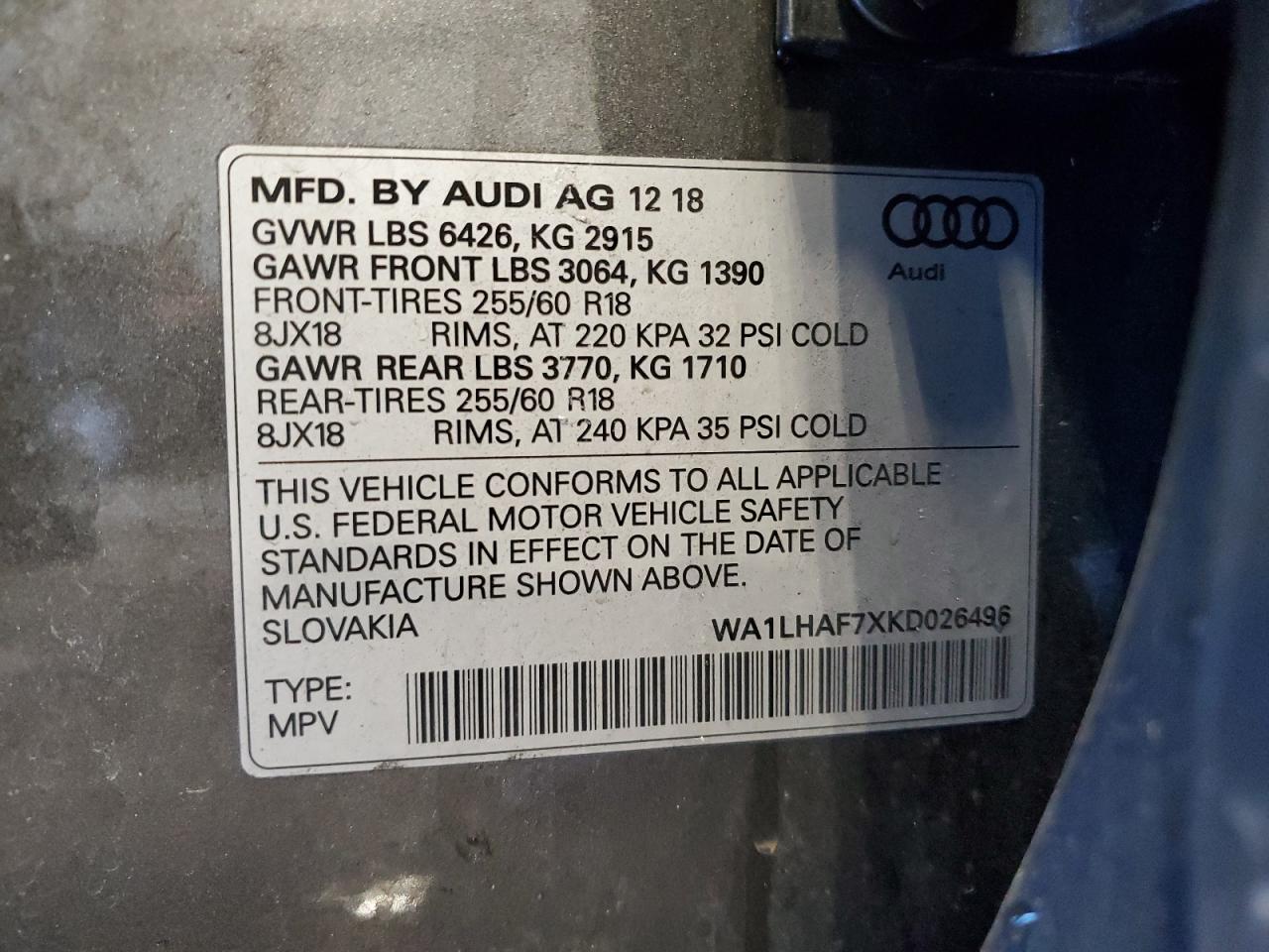 2019 Audi Q7 - Image 13