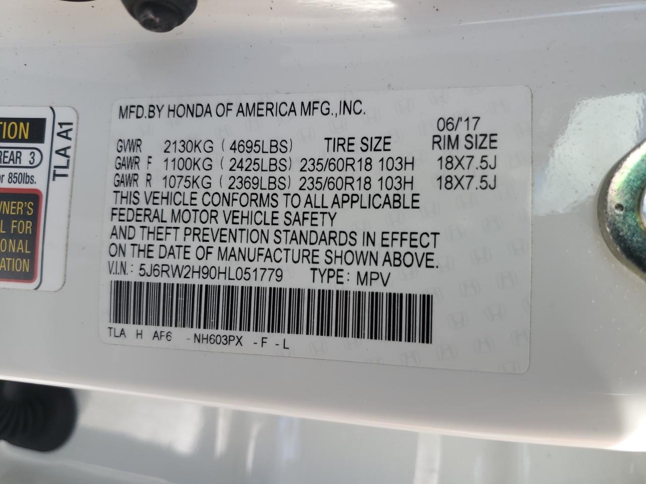 2017 Honda CR-V - Image 13