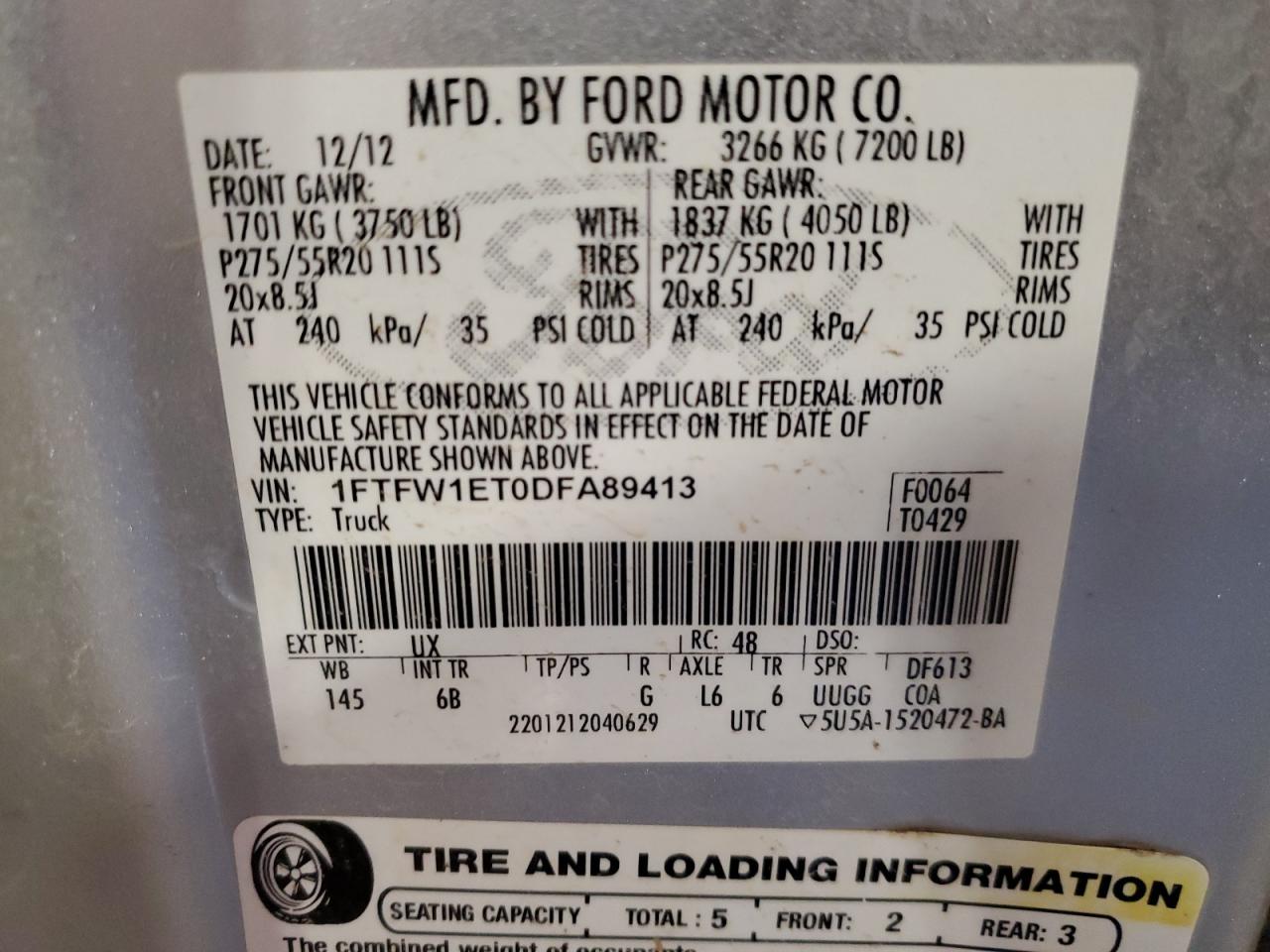 2013 Ford F-150 - Image 13