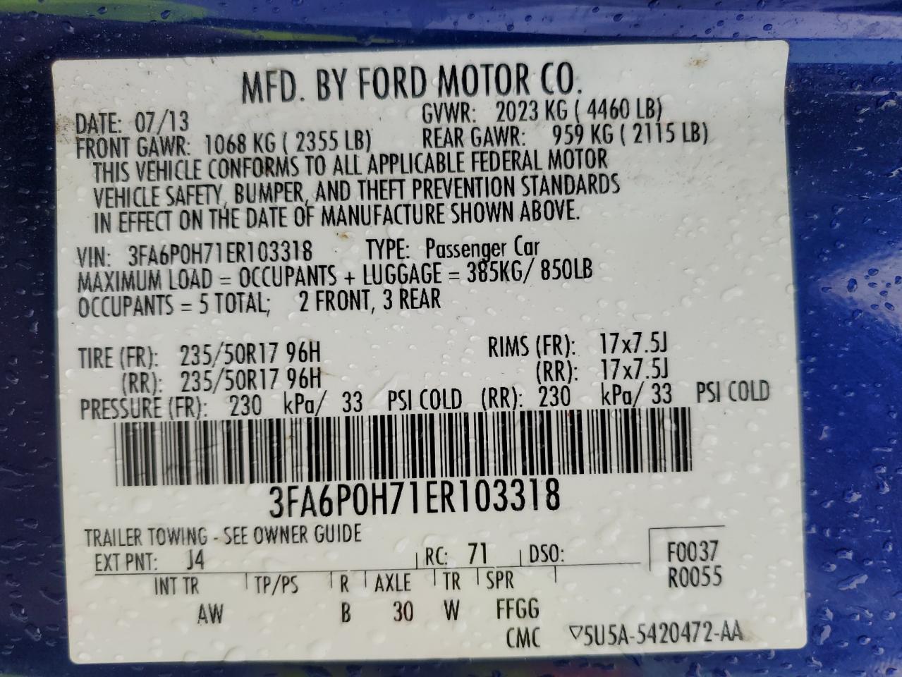 2014 Ford Fusion - Image 13