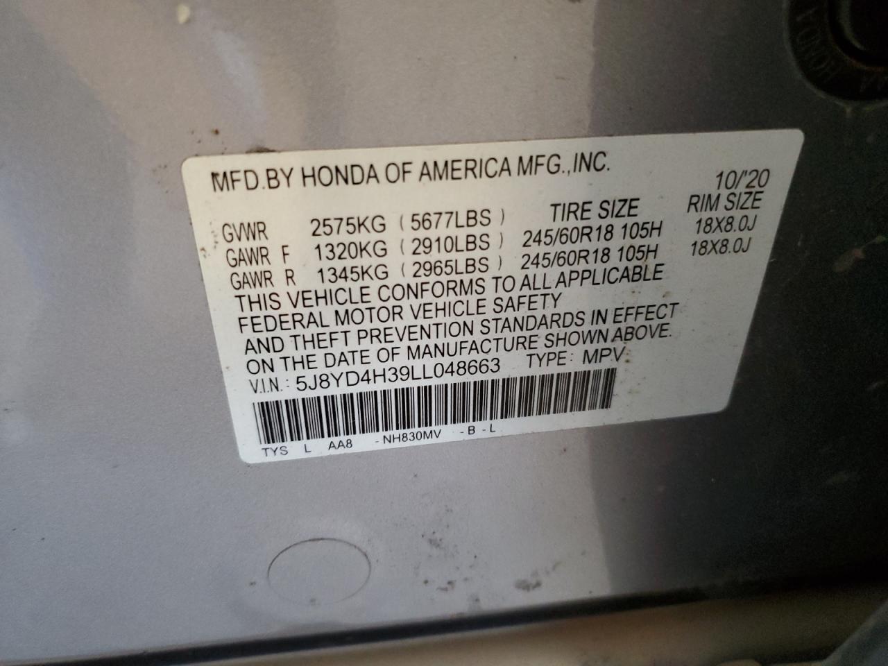2020 Acura MDX - Image 14