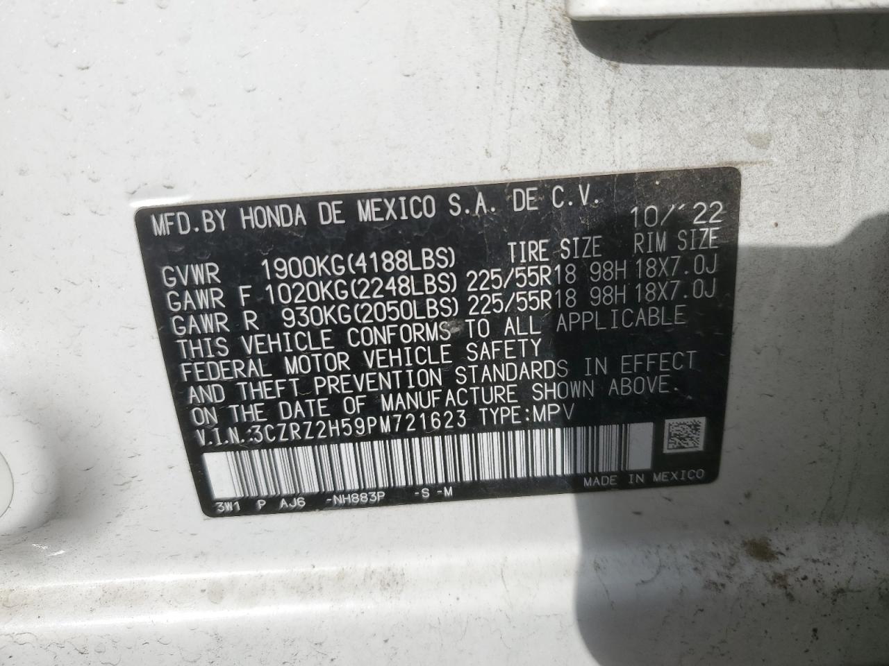 2023 Honda HR-V - Image 14