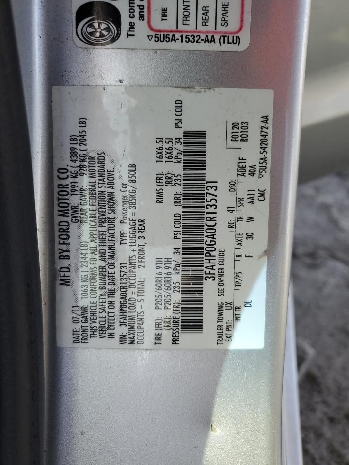 2012 Ford Fusion - Image 15
