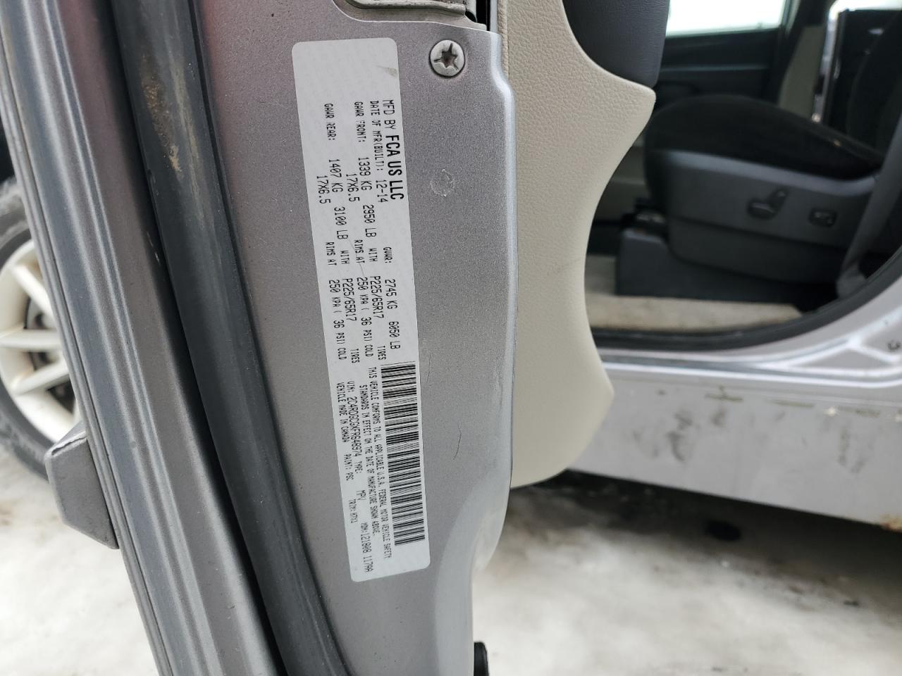 2015 Dodge Caravan - Image 13