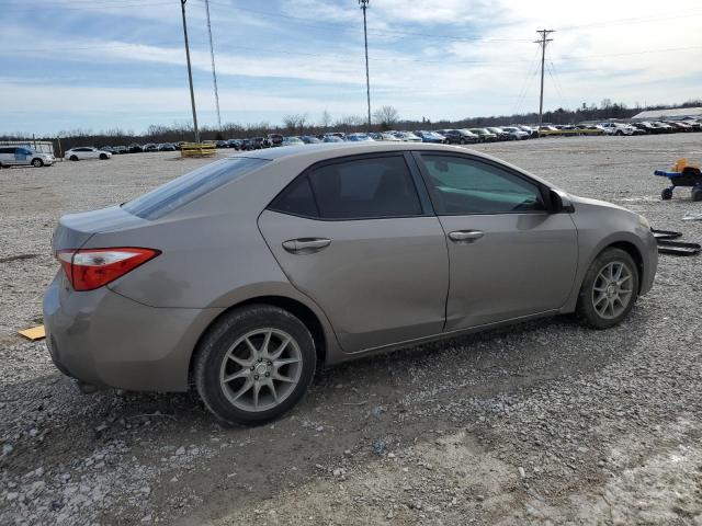 Sedans TOYOTA COROLLA 2014 Srebrny