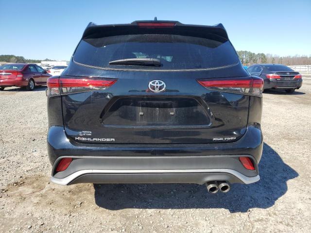  TOYOTA HIGHLANDER 2022 Czarny