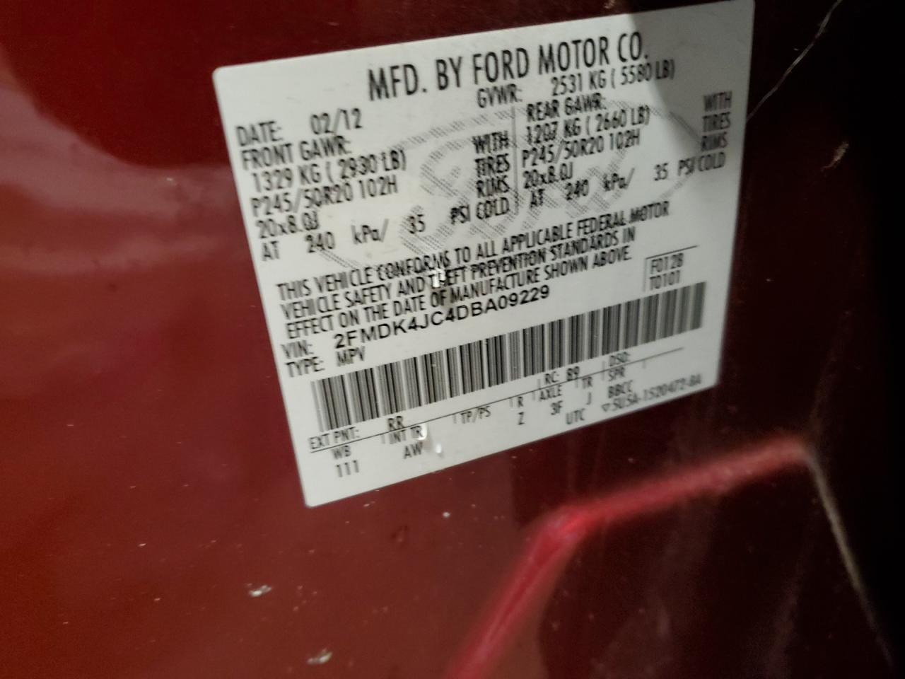 2013 Ford Edge - Image 14