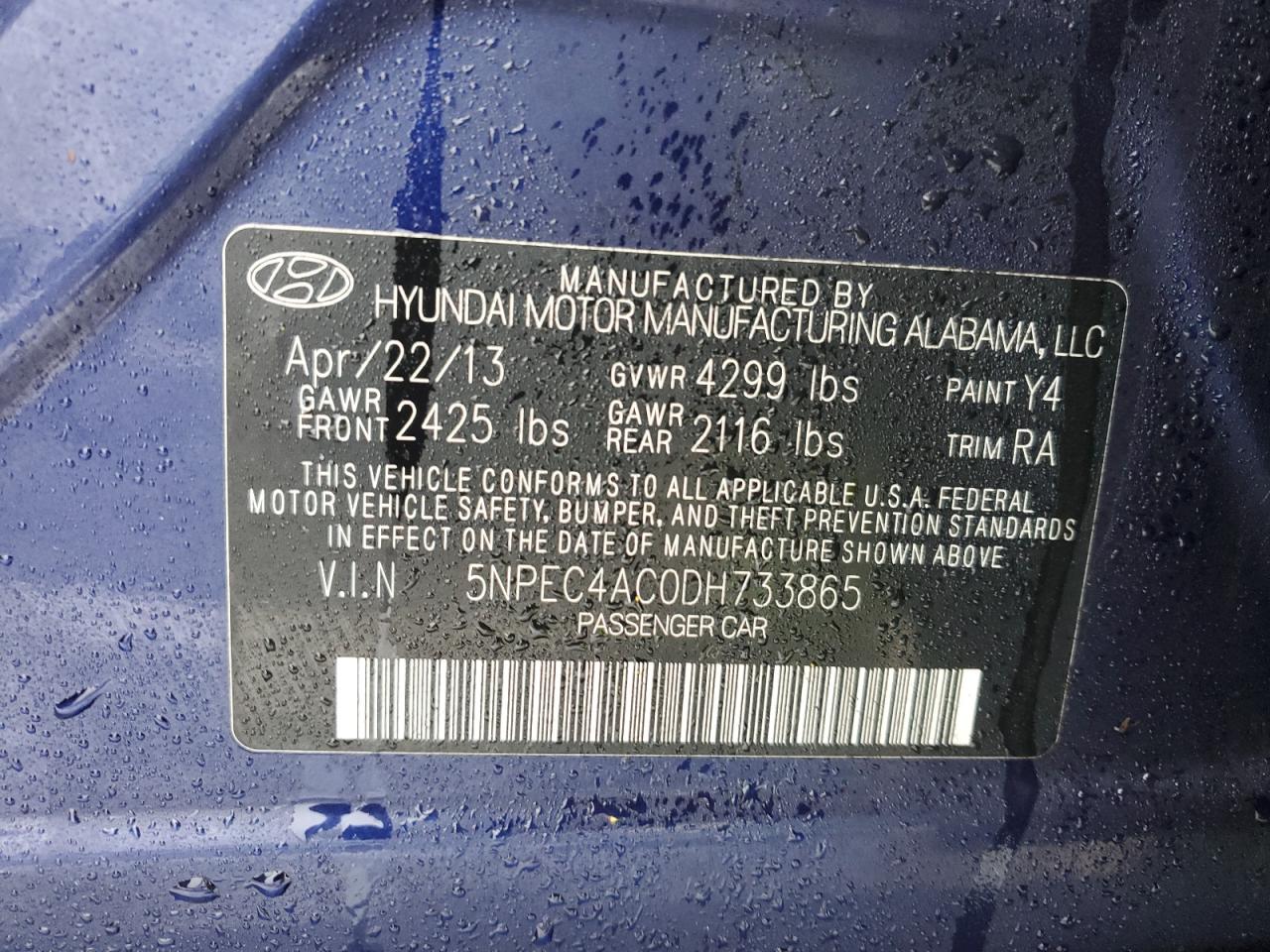 2013 Hyundai Sonata - Image 12