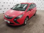 2014 VAUXHALL ZAFIRA TOU for sale at Copart SANDWICH