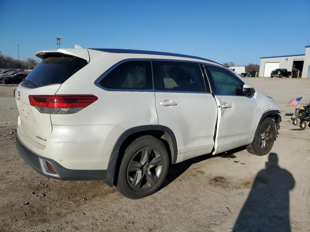 TOYOTA HIGHLANDER 2017 Білий