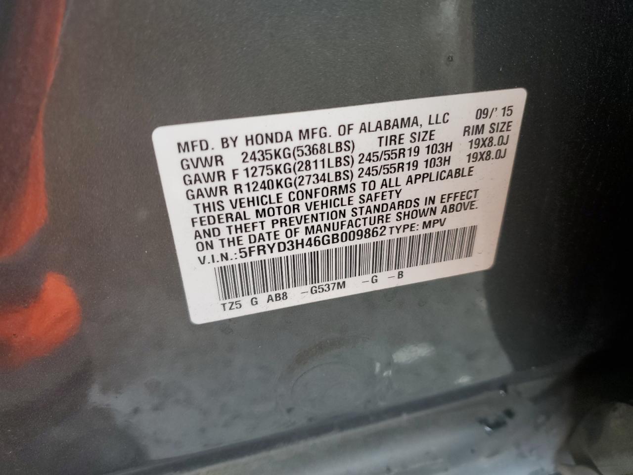2016 Acura MDX - Image 13