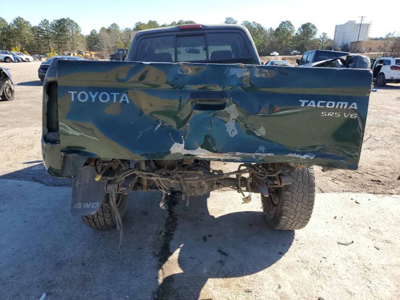2003 Toyota Tacoma Xtracab VIN: 5TEWN72N63Z268813 Lot: 45455345