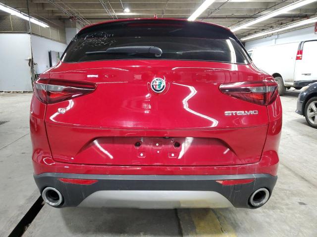  ALFA ROMEO STELVIO 2018 Красный