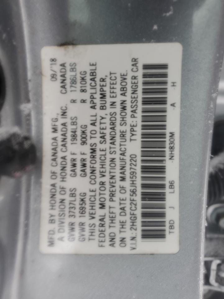 2018 Honda Civic - Image 14