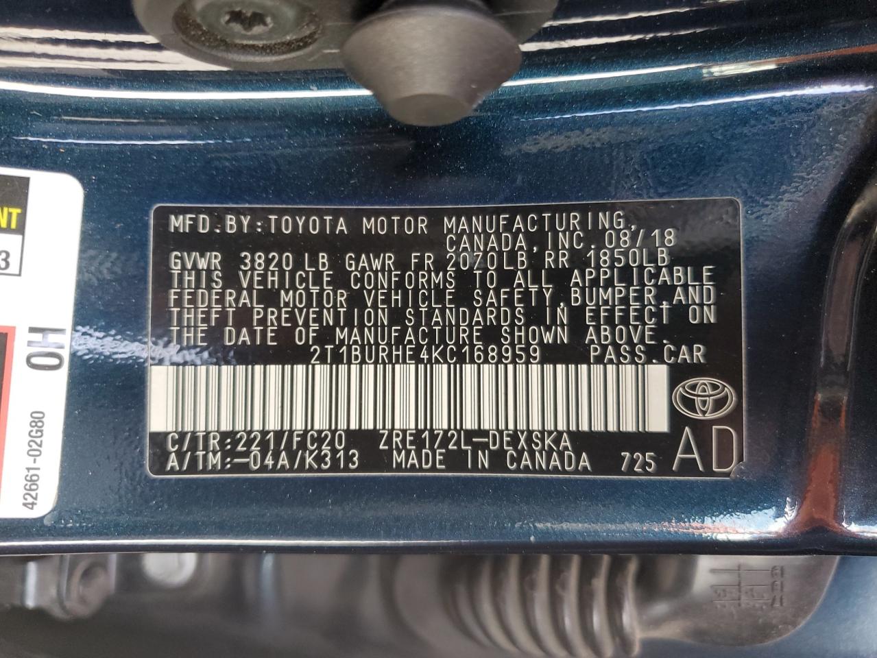 2019 Toyota Corolla - Image 13
