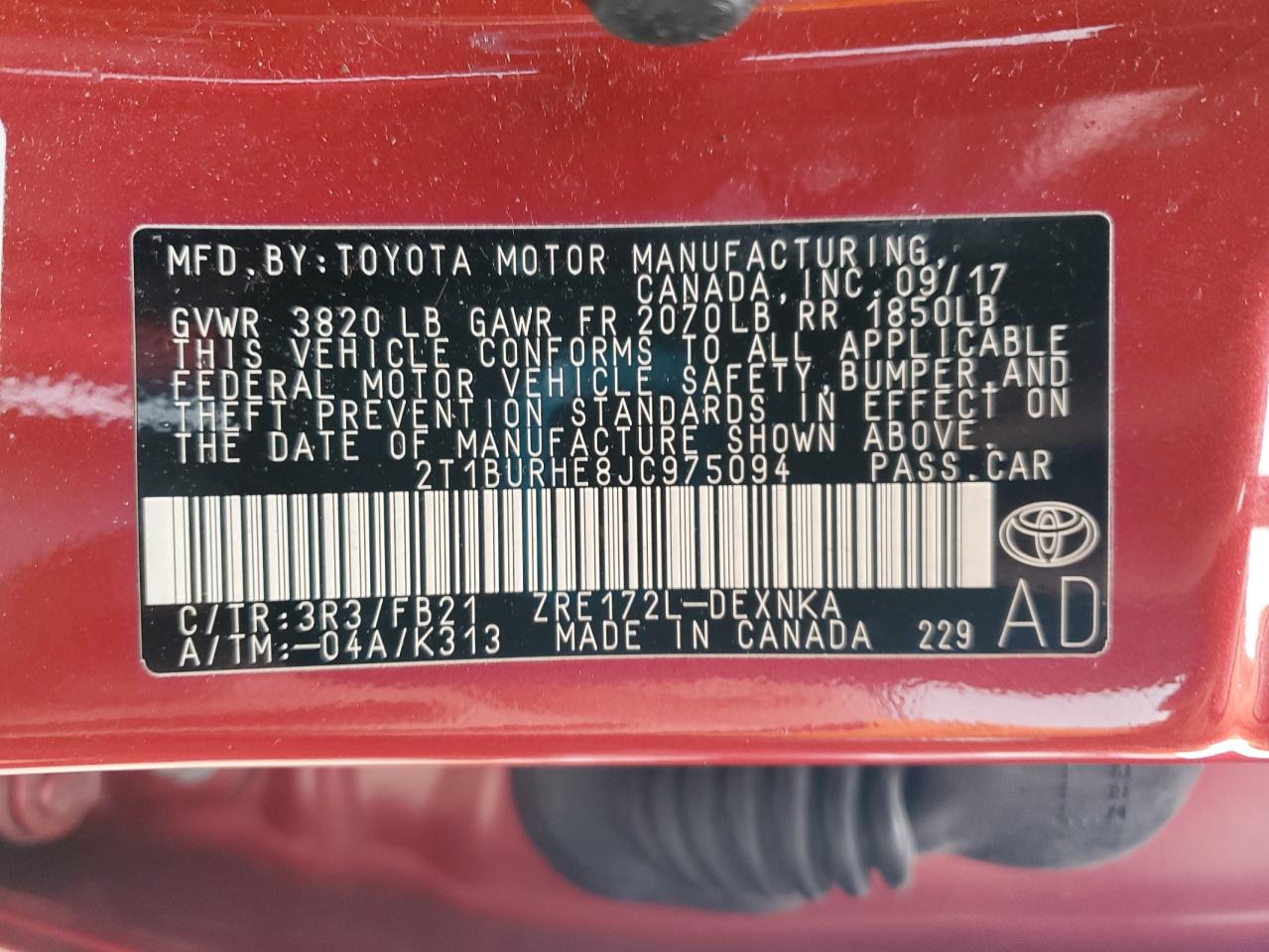 2018 Toyota Corolla - Image 12