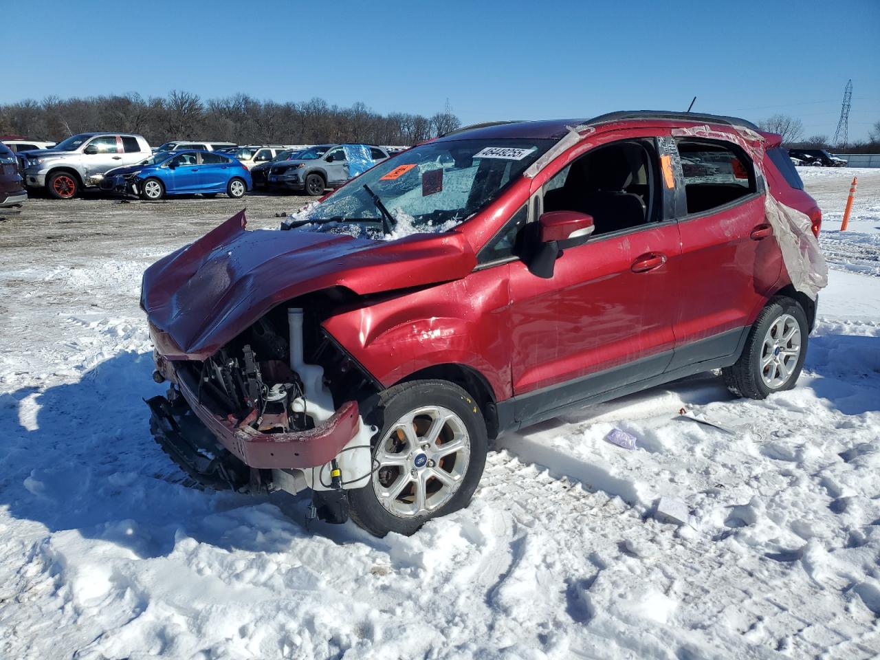 2020 Ford Ecosport Se zu verkaufen in Franklin, WI - Front End