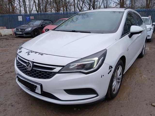 2019 VAUXHALL ASTRA CDTI for sale at Copart SANDY