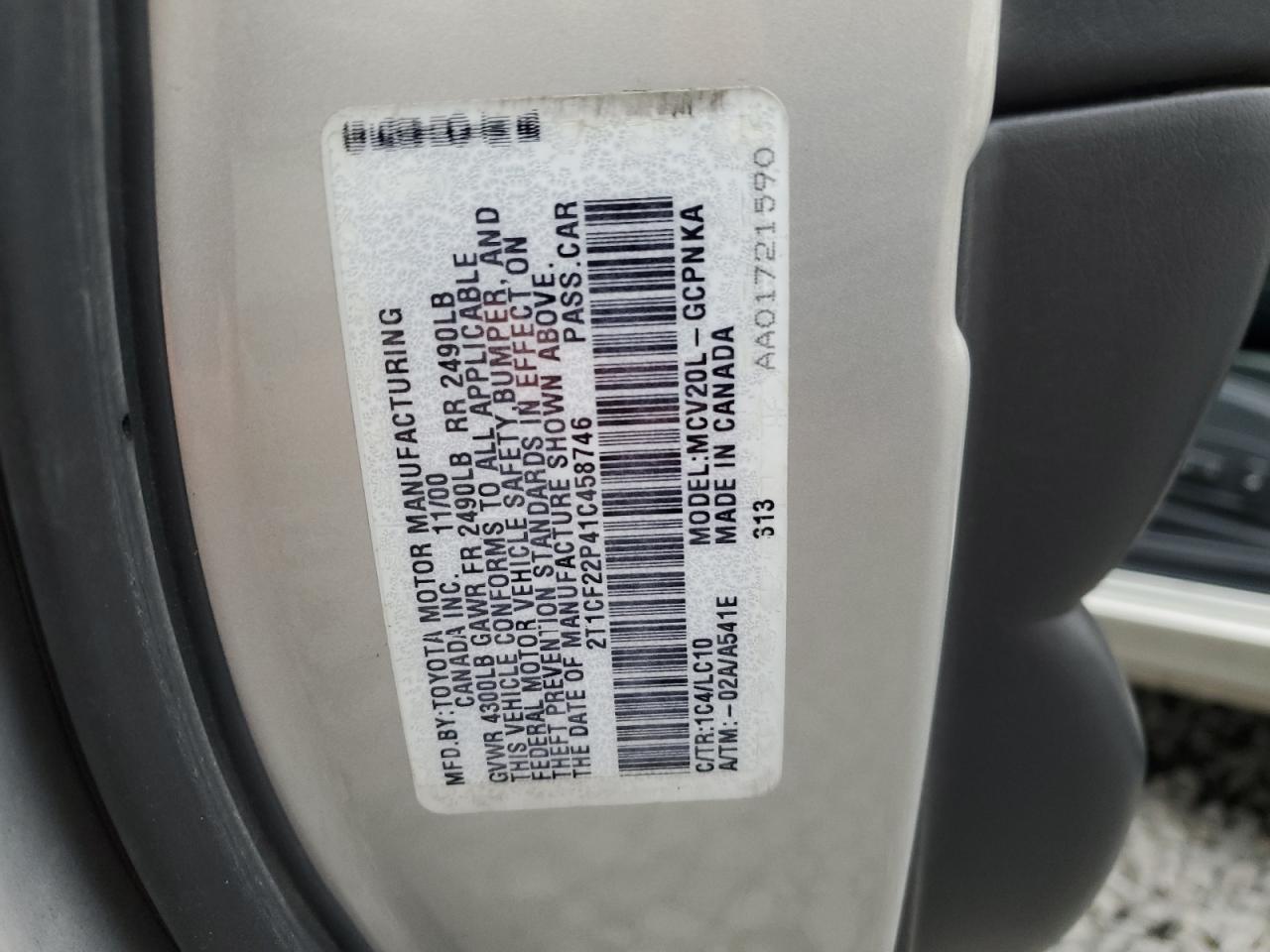 2001 Toyota Camry Solara - Image 12