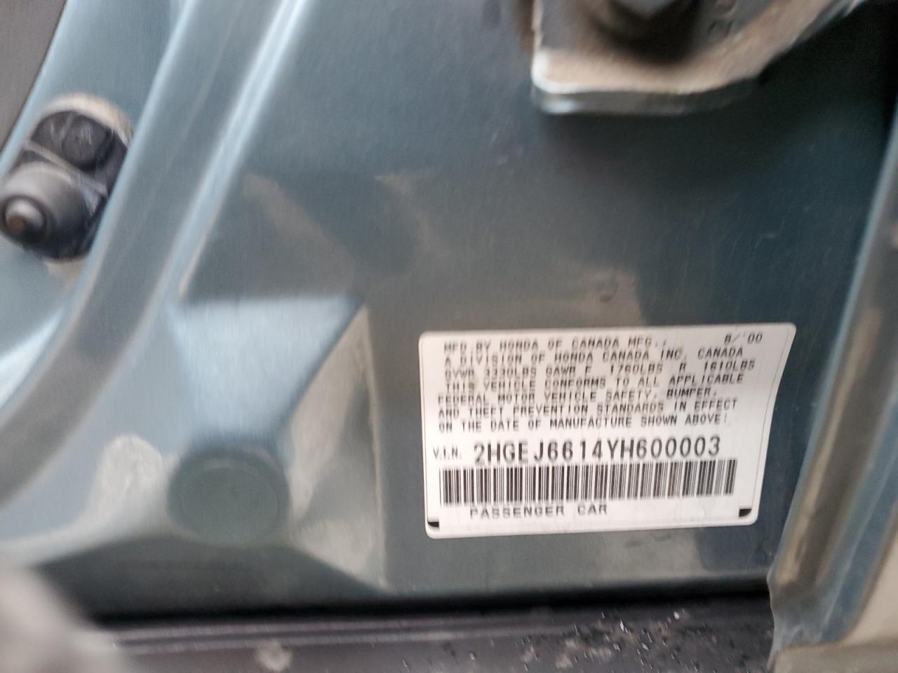2000 Honda Civic - Image 14
