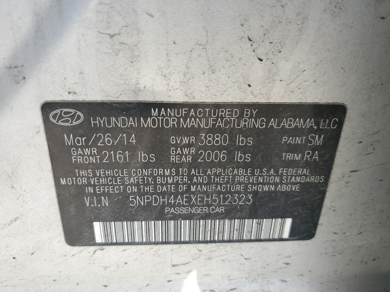 2014 Hyundai Elantra - Image 12
