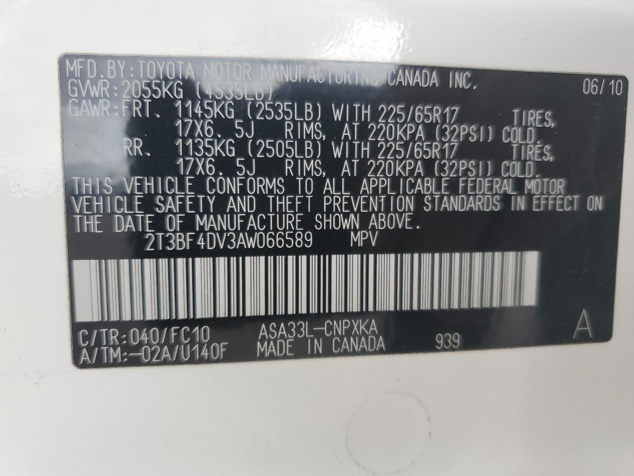 2010 Toyota RAV 4 - Image 13