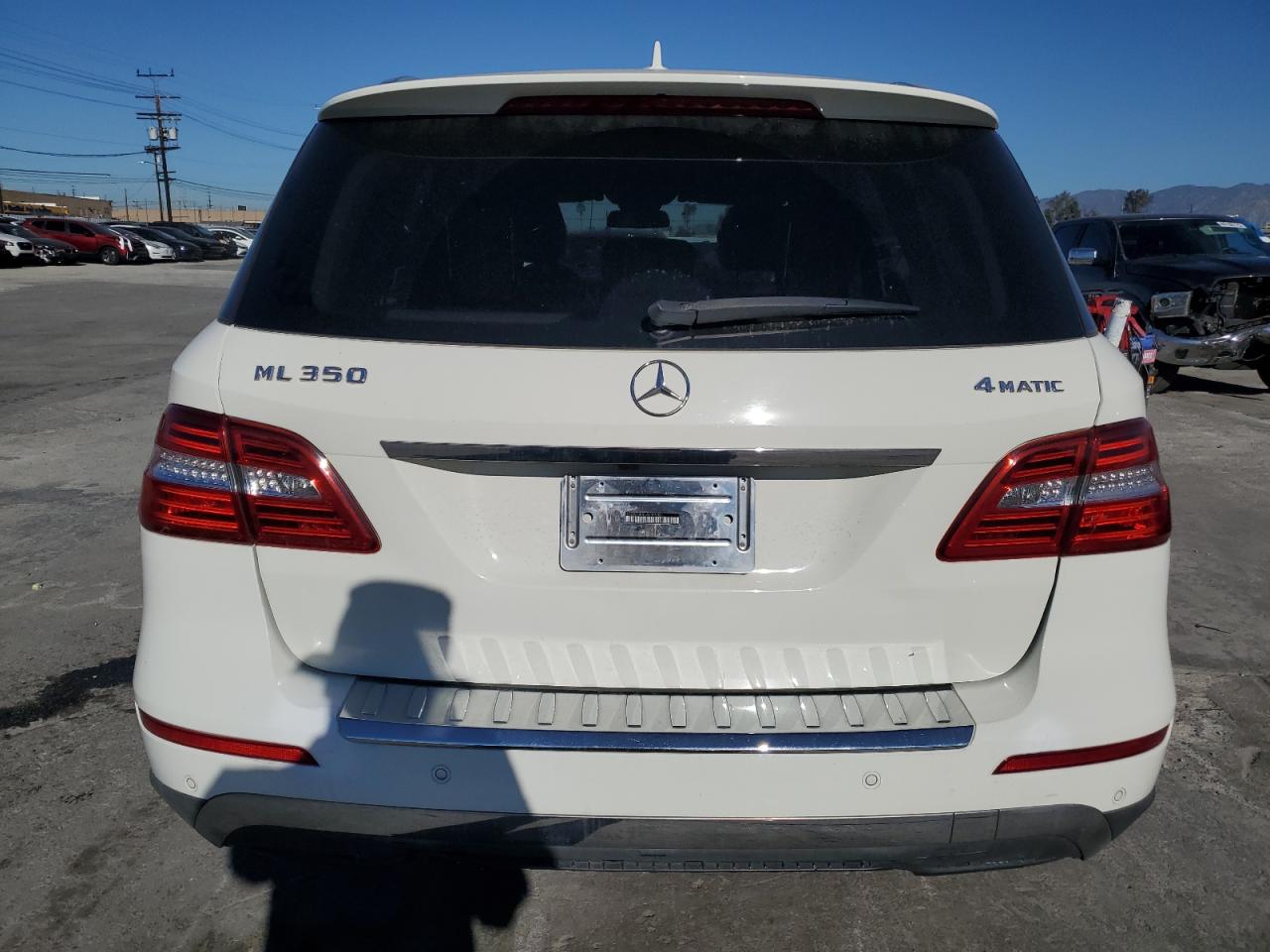 2012 Mercedes-Benz Ml 350 4Matic VIN: 4JGDA5HBXCA036533 Lot: 46351995
