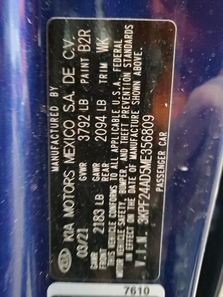 2021 Kia Forte - Image 13