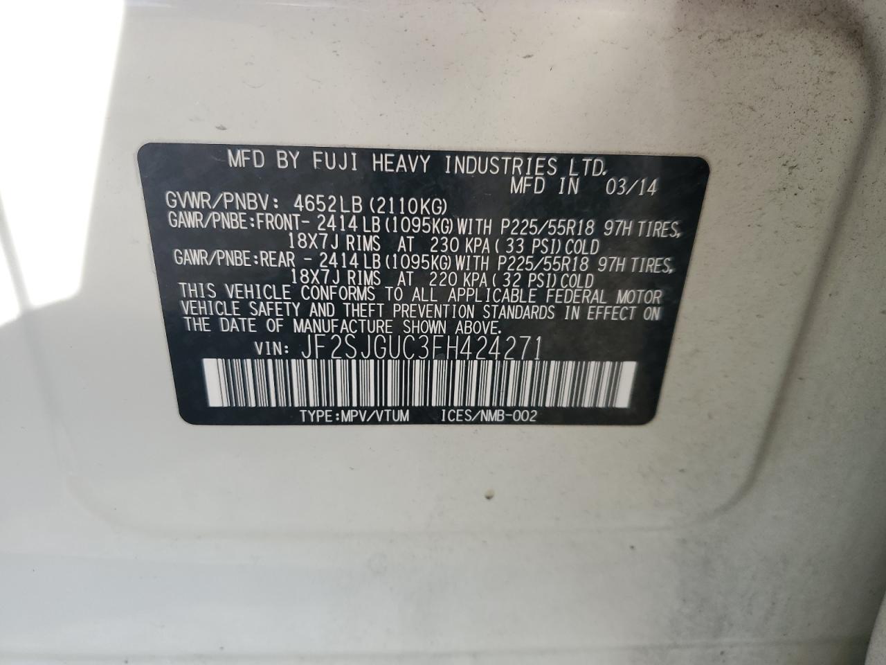 2015 Subaru Forester - Image 14