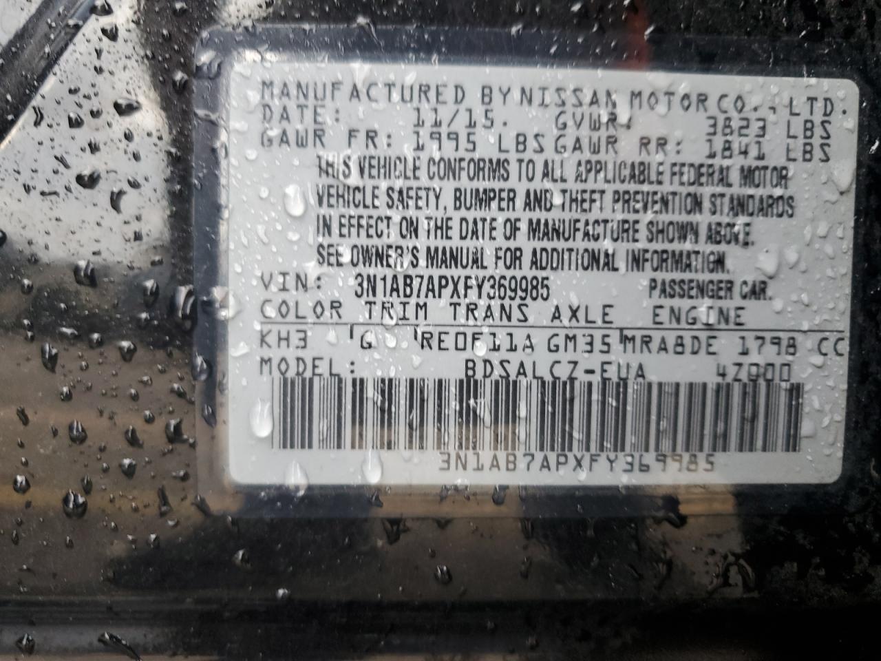 2015 Nissan Sentra - Image 12