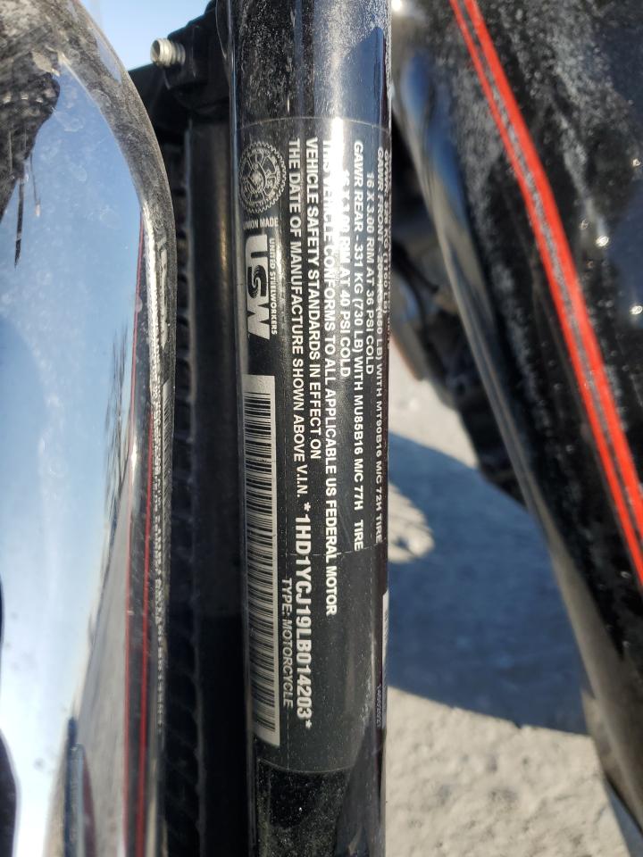 2020 Harley-Davidson Flde VIN: 1HD1YCJ19LB014203 Lot: 43985295