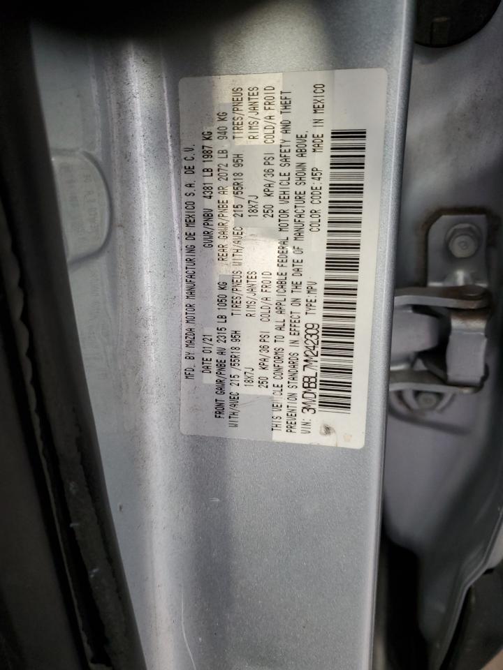 2021 Mazda Cx-30 Select VIN: 3MVDMBBL7MM242309 Lot: 45589925