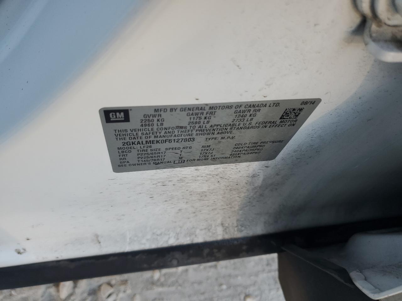 2015 GMC Terrain - Image 13