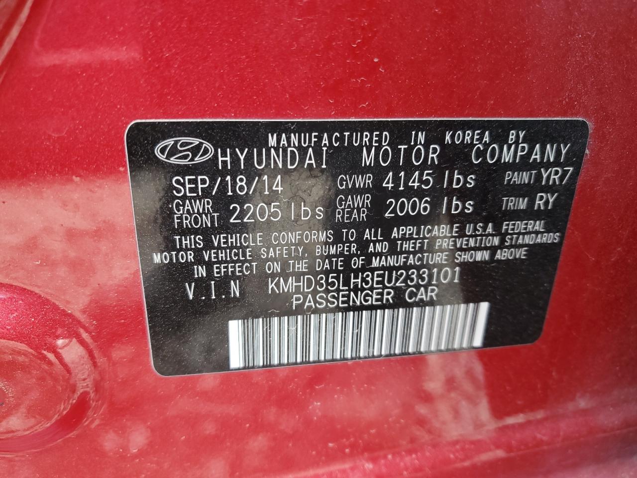 2014 Hyundai Elantra - Image 12