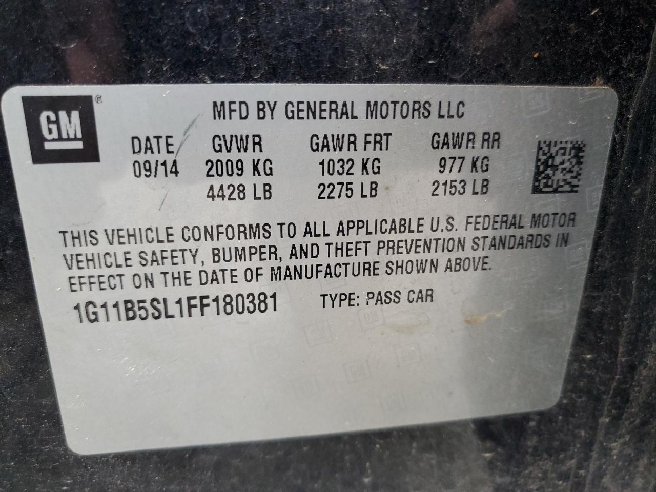 2015 Chevrolet Malibu - Image 12